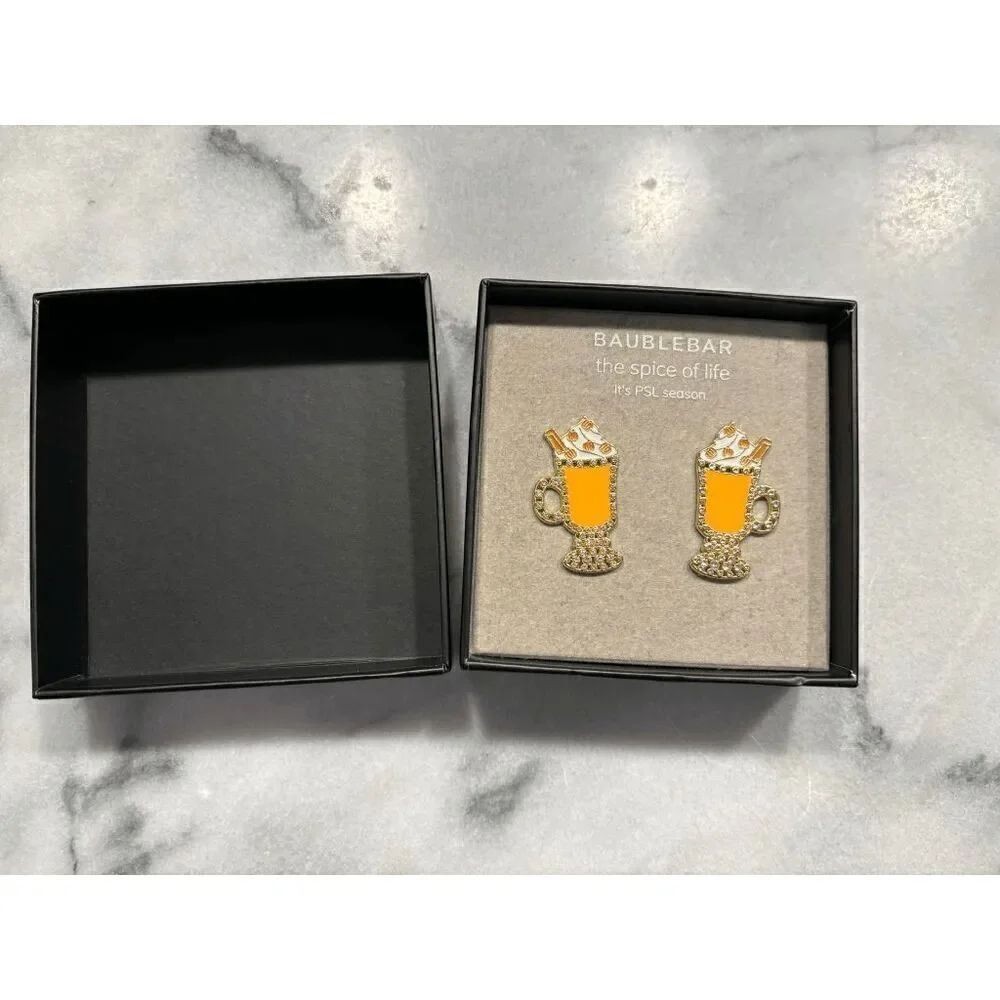 BaubleBar The Spice of Life PSL Season Earrings